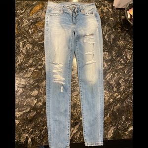 American Eagle Outfitters AEO Super Stretch X jeggings Size 0